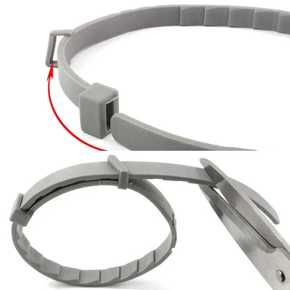 Adjustable Plastic Dog Collar Waterproof Pet Cat Puppy Collar Kitten Collars 70cm 38cm for Small Medium Large Dogs Pet Supplies