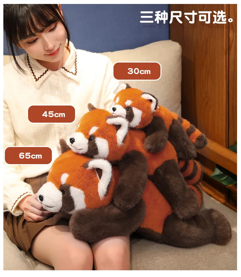 Panda Plush Comfort Soft Animal Plush Raccoon Fox Bear Floor Cushion Birthday Gifts Soft Pillow Toys for Girls Gift Room Decor