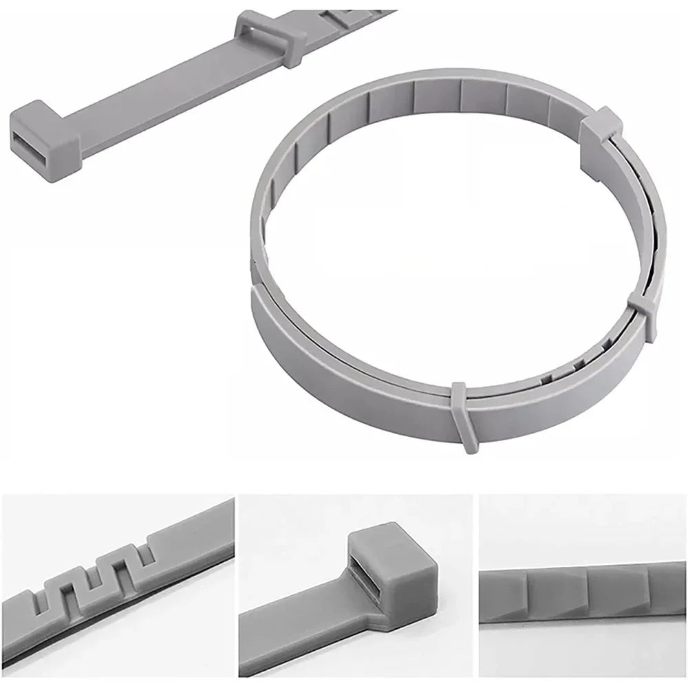 Adjustable Plastic Dog Collar Waterproof Pet Cat Puppy Collar Kitten Collars 70cm 38cm for Small Medium Large Dogs Pet Supplies